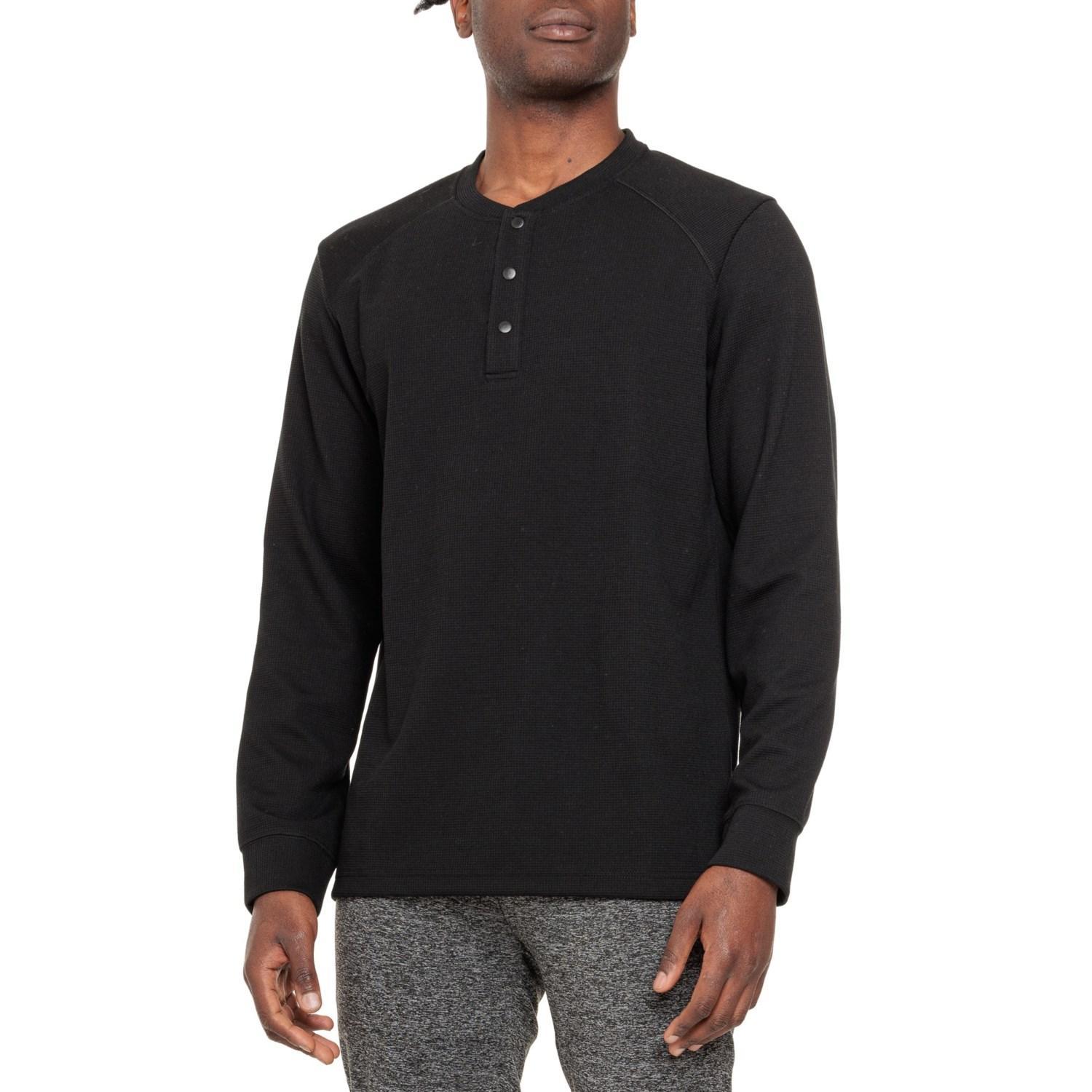 Gaiam Cozy and Cool Henley Shirt - Long Sleeve Product Image