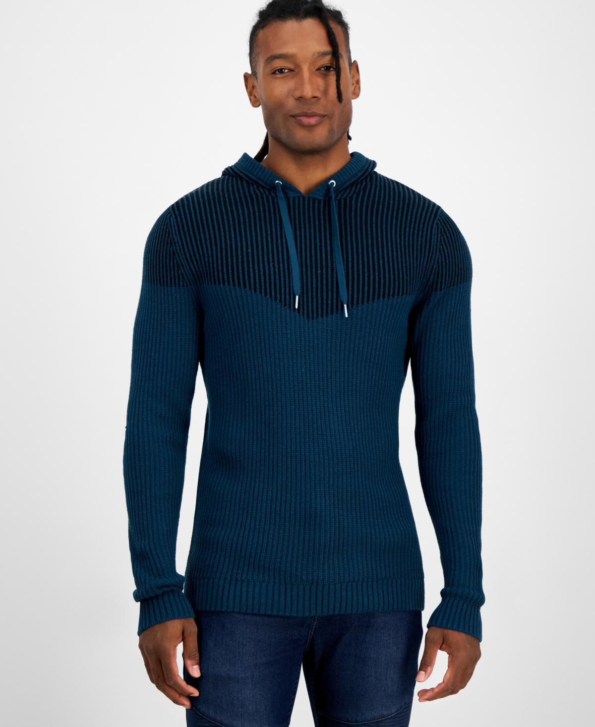 I.n.c. International Concepts Mens Regular-Fit Plaited Hoodie, Created for Macys Product Image