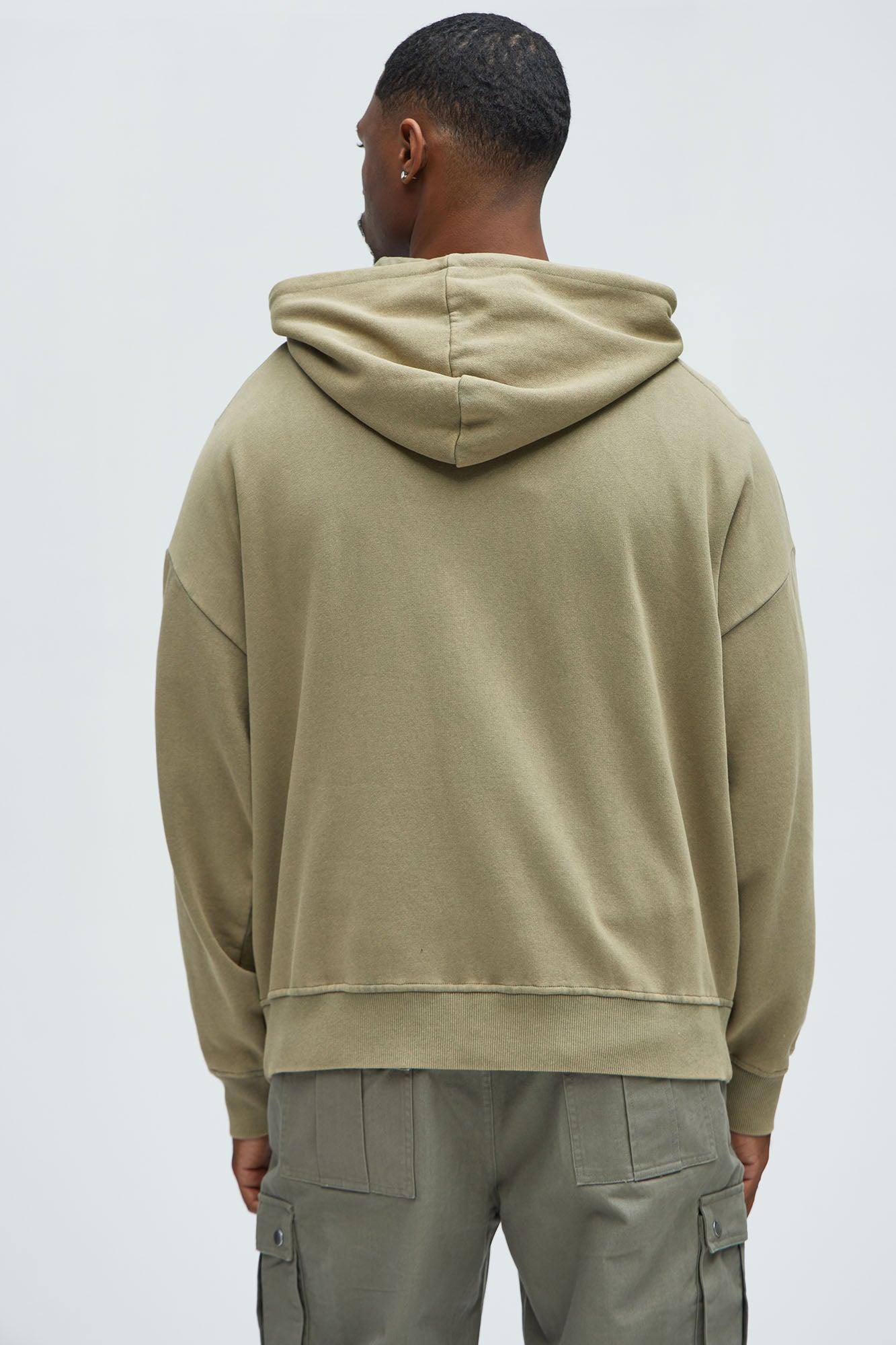 Tyson Splat Hoodie - Olive Product Image