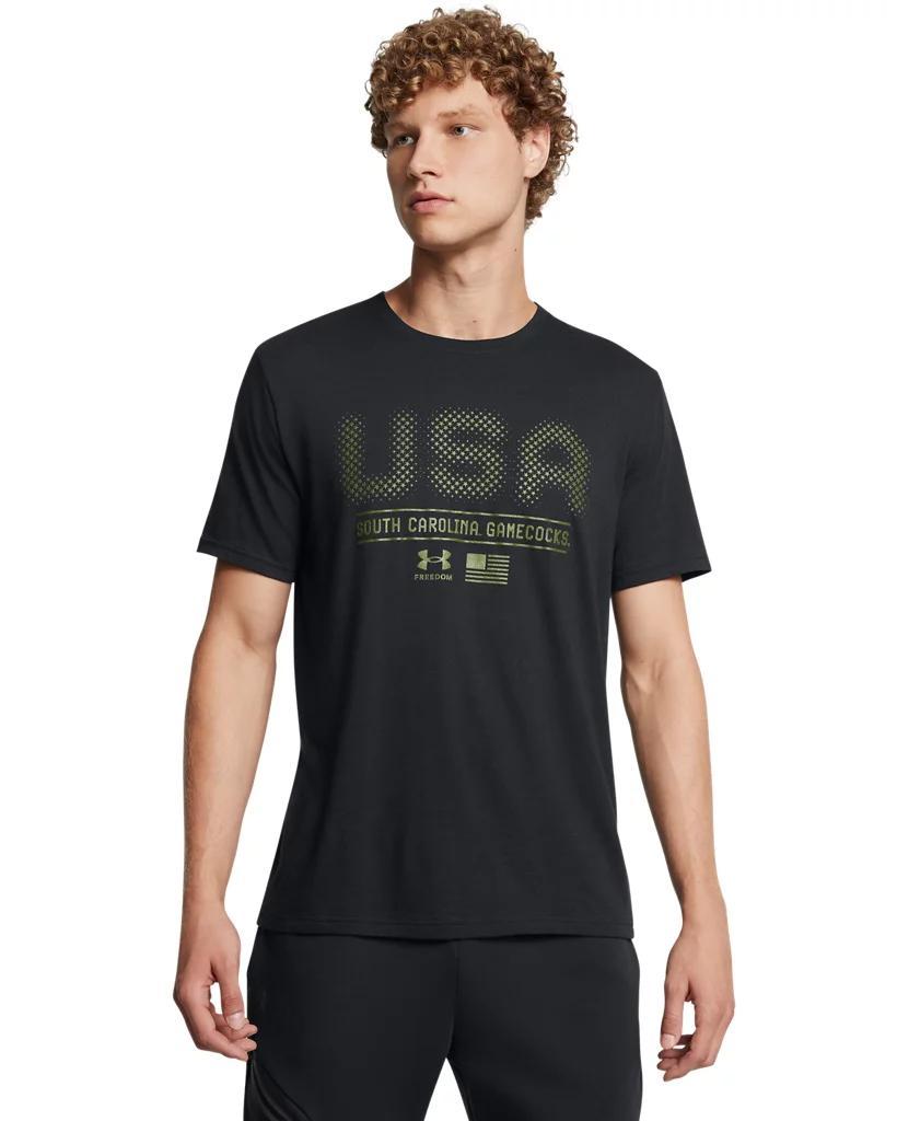 Men's UA Performance Cotton Collegiate T-Shirt Product Image