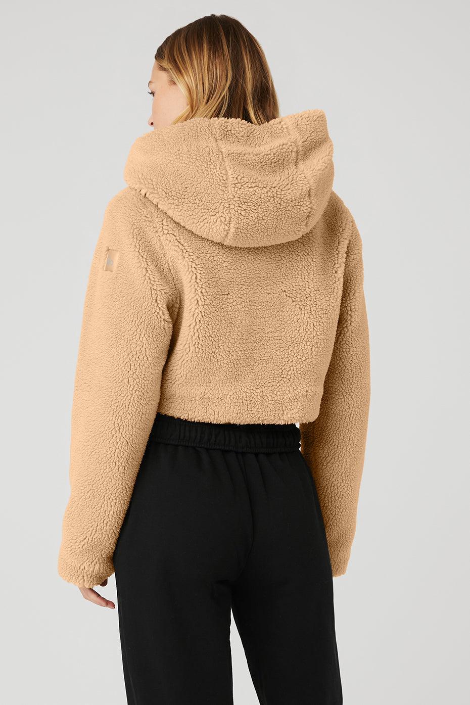 LA Sherpa Jacket - Camel Female Product Image