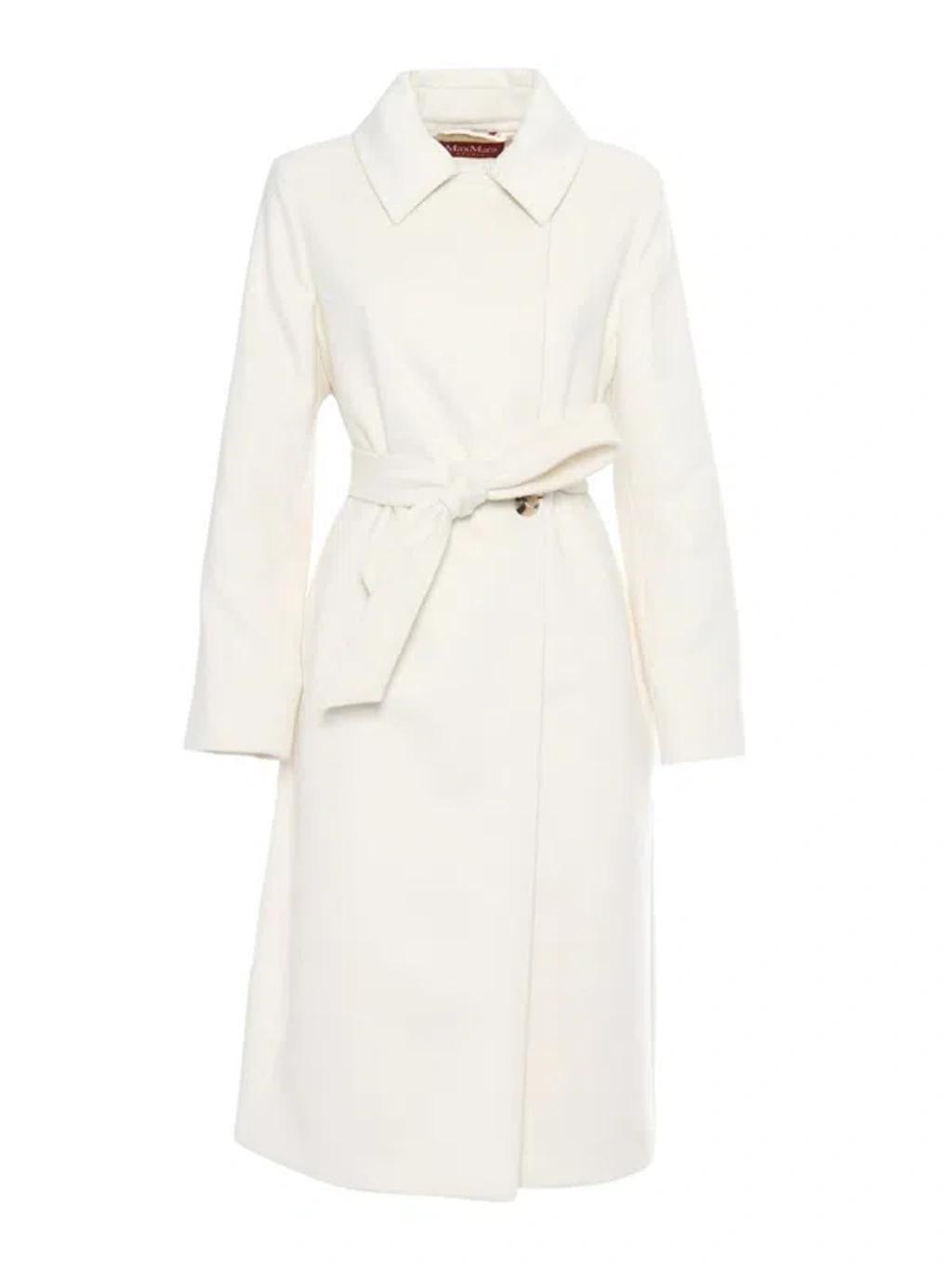 MAX MARA Bcollag White Coat Product Image