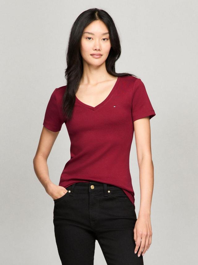 Tommy Hilfiger Women's V-Neck Favorite T-Shirt Product Image