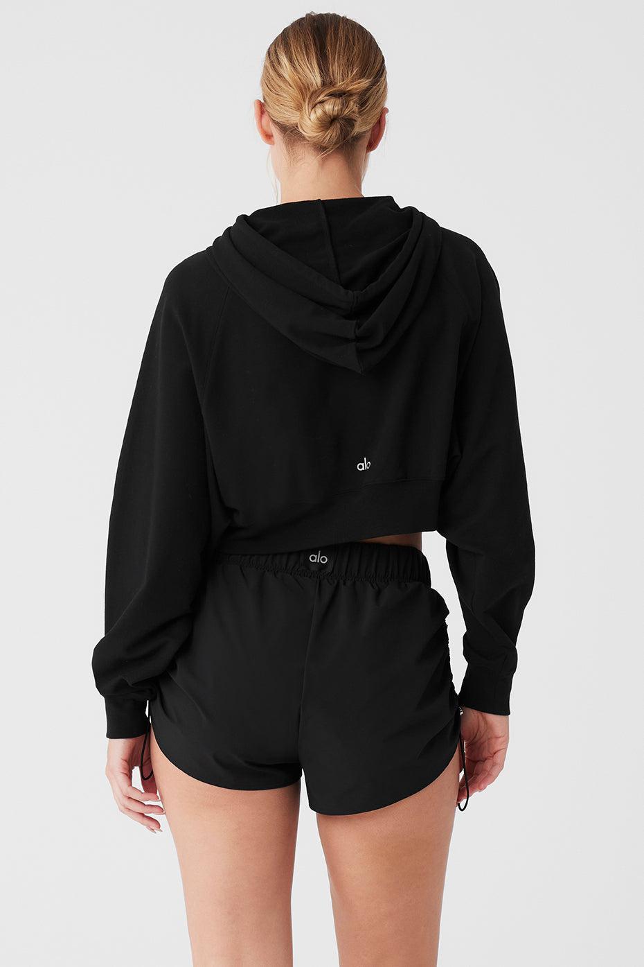 Alo Double Take French Terry Crop Hoodie Product Image