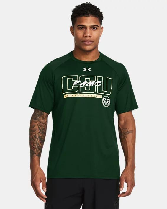 Mens UA Tech Collegiate Short Sleeve Product Image