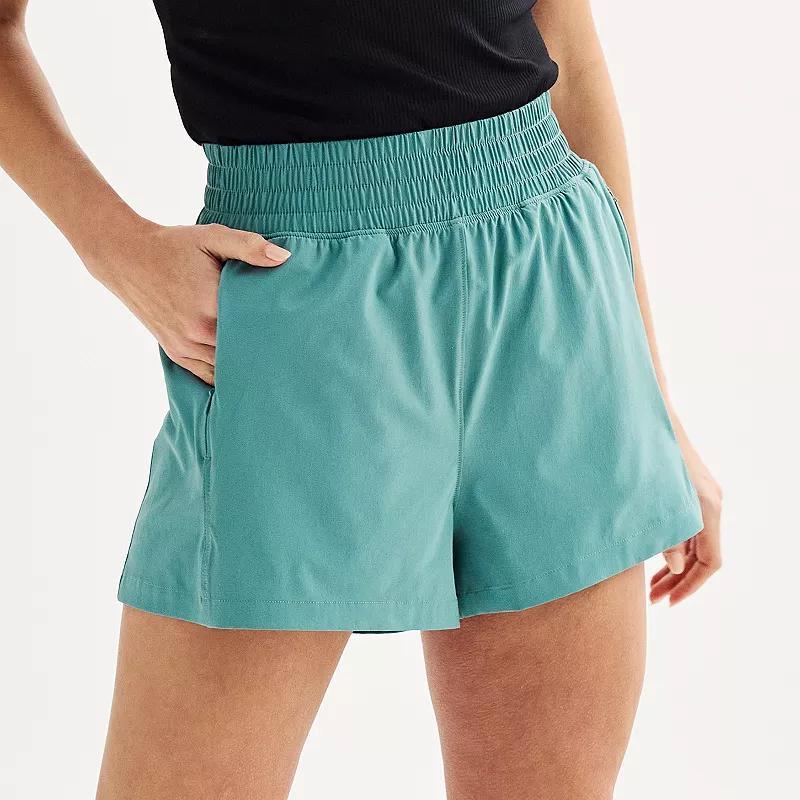 Womens FLX Compass High-Rise Lightweight Woven Shorts Product Image