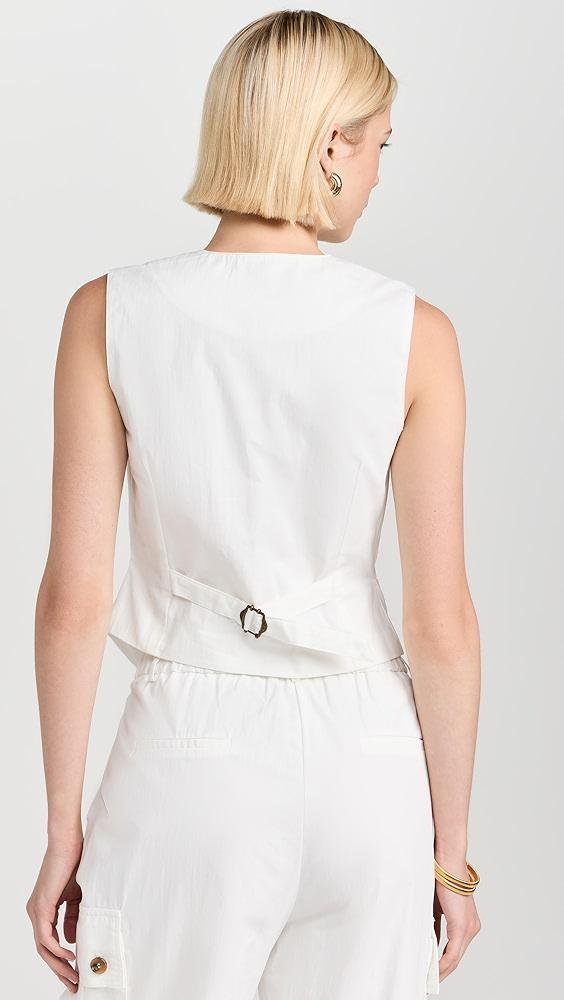 Moon River Button Up Vest | Shopbop Product Image