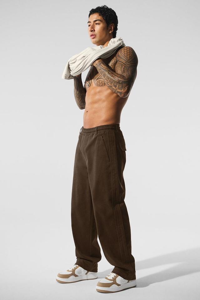 Edition Sueded Straight Leg Pant - Espresso Male Product Image