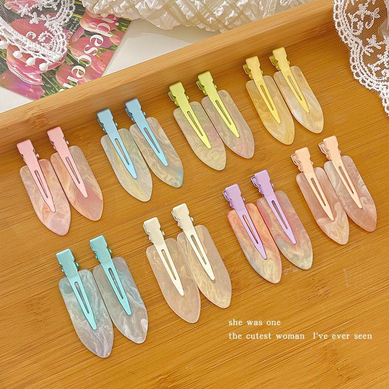 Resin Hair Clip Set Product Image