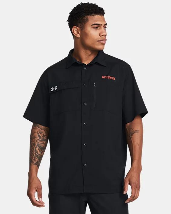 Mens UA Motivate Collegiate Button-Up Product Image