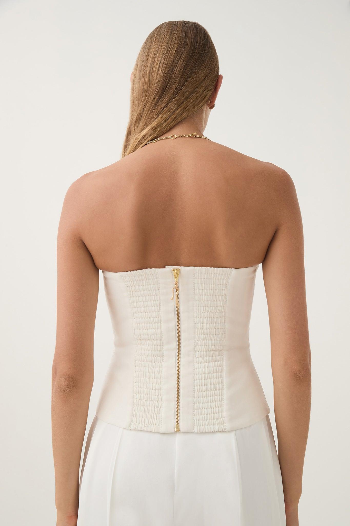 Oriel Ruched Bustier Product Image