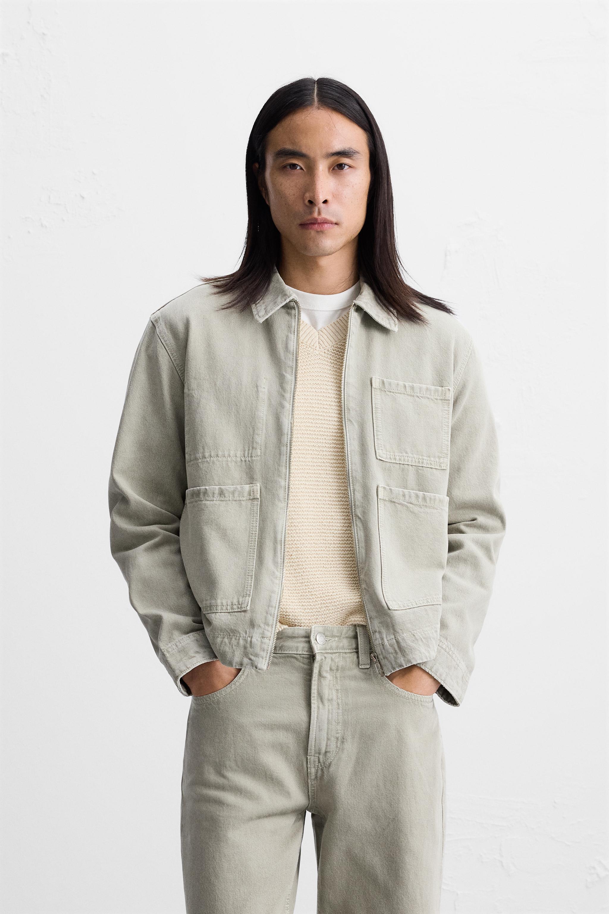 POCKET DENIM JACKET Product Image