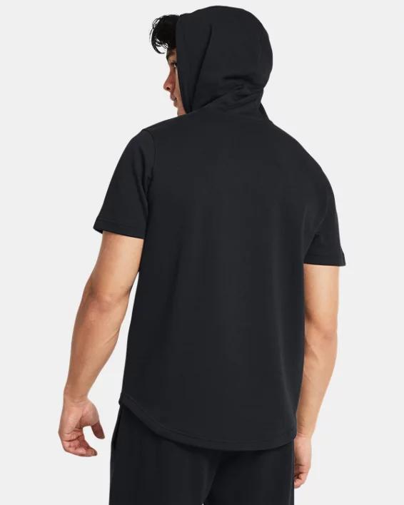 Men's Project Rock Terry Payoff Short Sleeve Hoodie Product Image