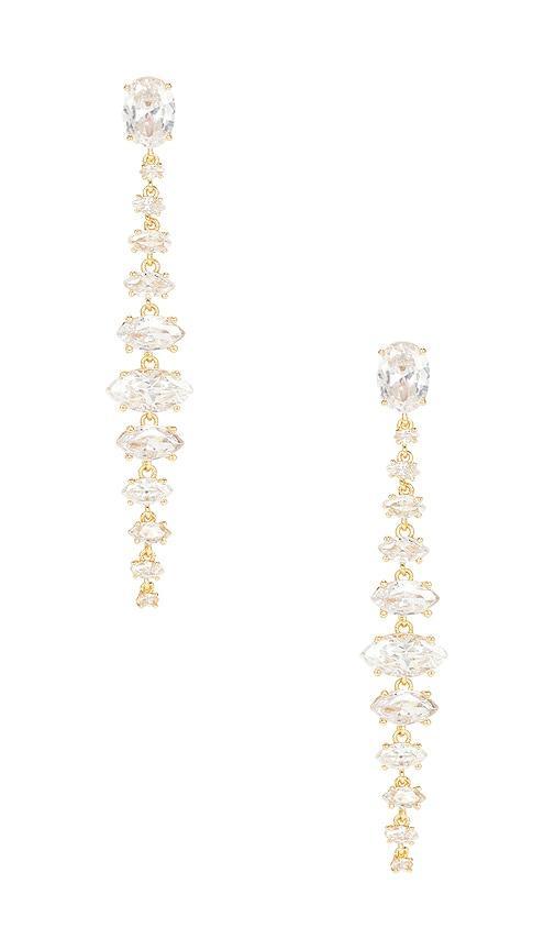 Diamond Drop Earrings Product Image