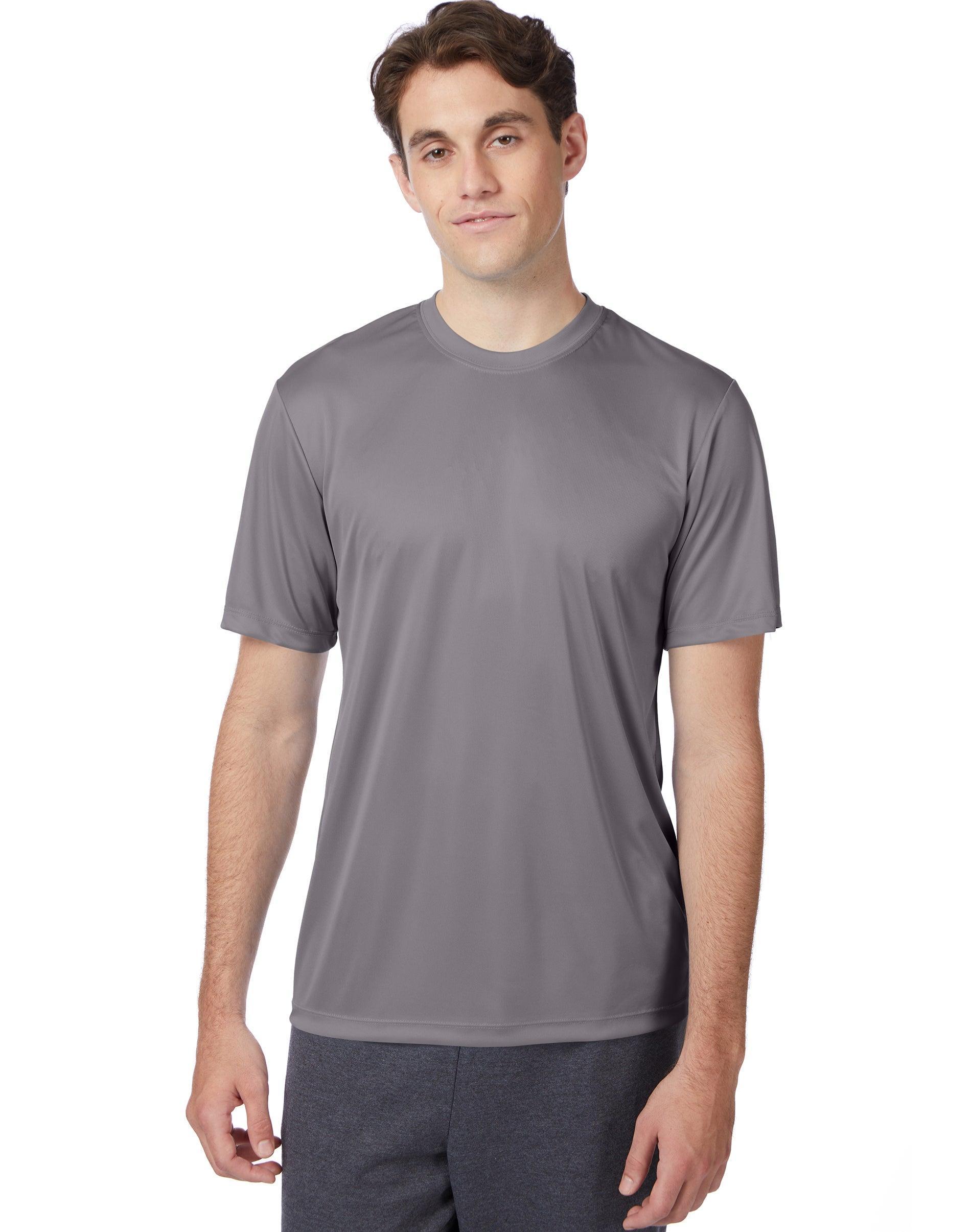 Mens Hanes CoolDRI Performance Tee Black Product Image