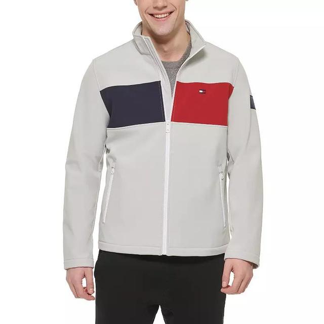 Mens Tommy Hilfiger Softshell Colorblock Jacket Product Image