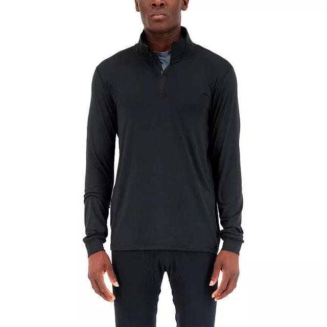 Mens Heat Holders Warm Quarter-Zip Baselayer Top Product Image