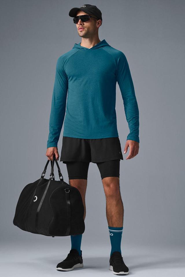 Core Hooded Runner - Oceanic Teal Male Product Image