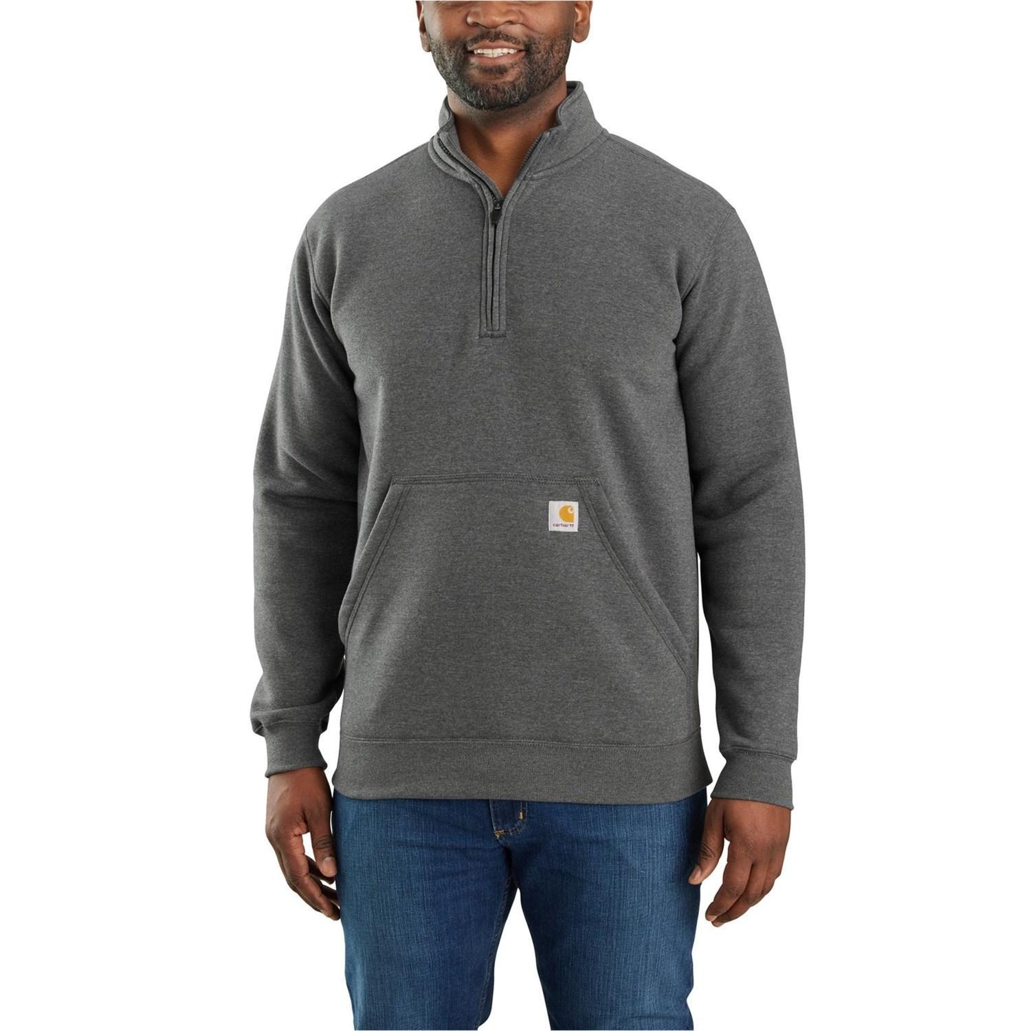 Carhartt 105294 Loose Fit Midweight Mock Neck Sweatshirt - Zip Neck, Factory Seconds Product Image