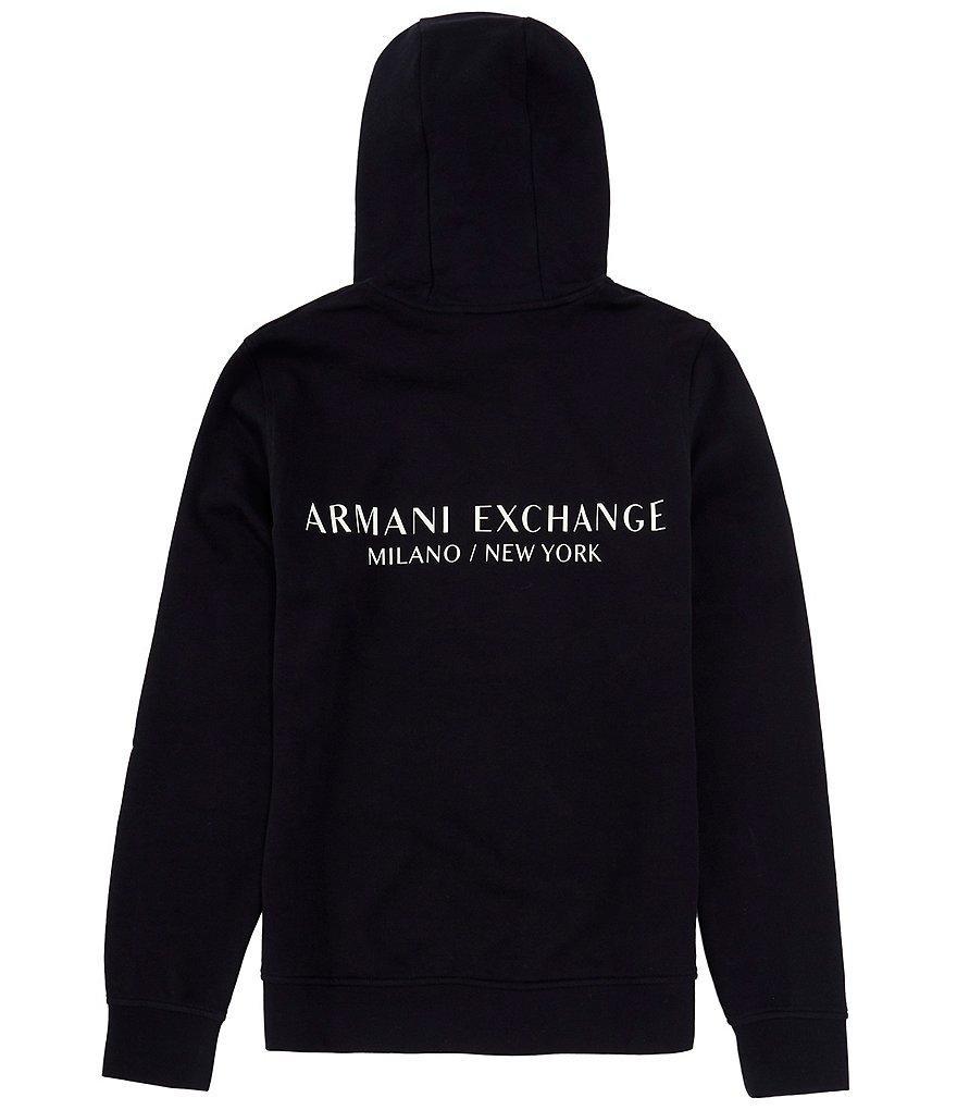 Armani Exchange Milano/New York Fleece Hoodie Product Image