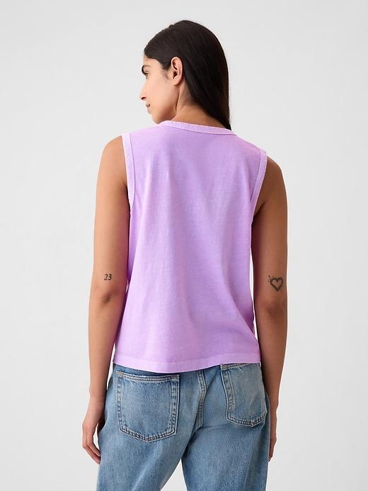 Organic Cotton Vintage Tank Top Product Image