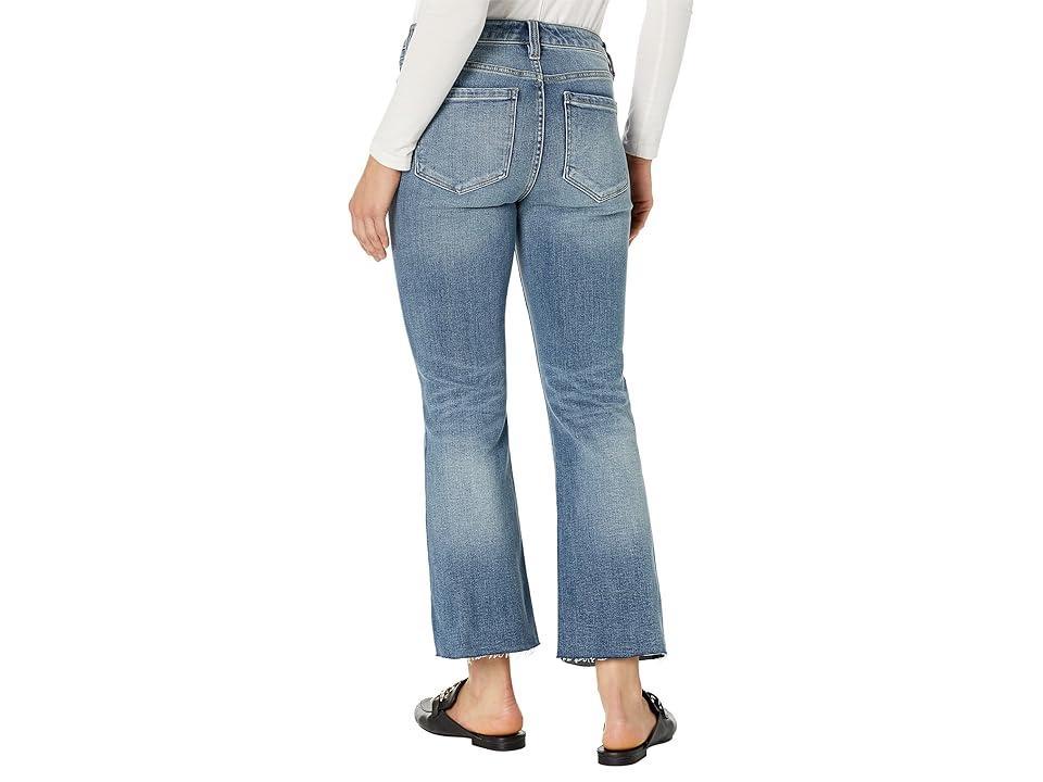 Liverpool Los Angeles Hannah Cropped Flare with Cut Hem in Fallbrook (Fallbrook) Women's Casual Pants Product Image