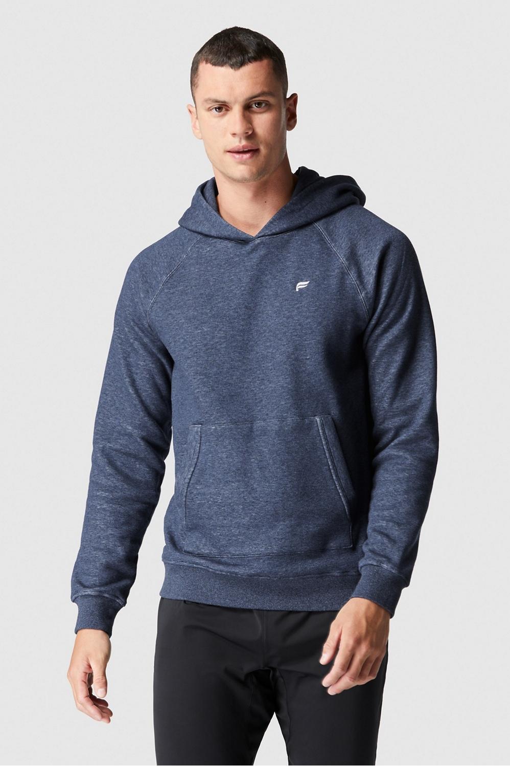 Fabletics Men The Postgame Hoodie male Navy Heather Size XS Product Image