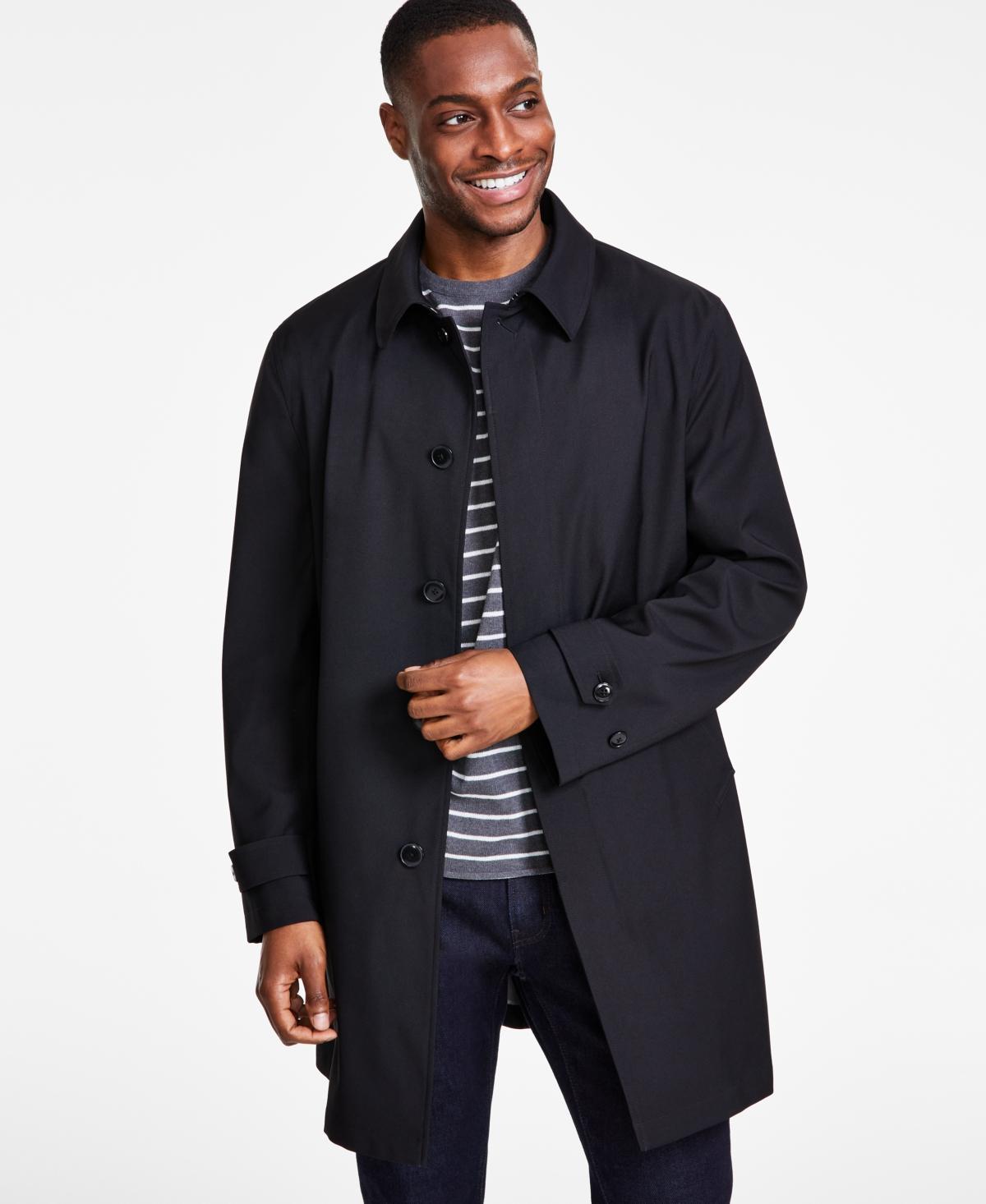 Michael Kors Mens Classic-Fit Raincoat Product Image