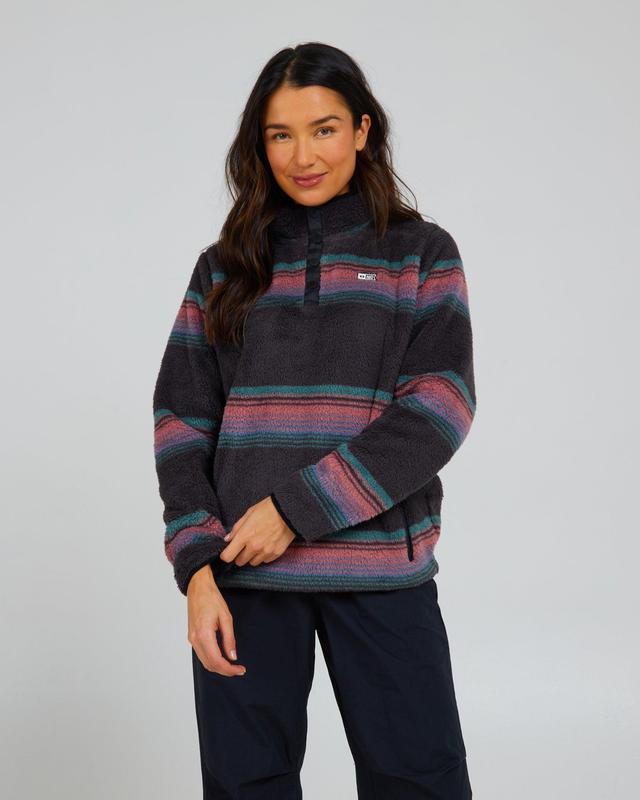 Calm Seas Charcoal Pullover Female Product Image