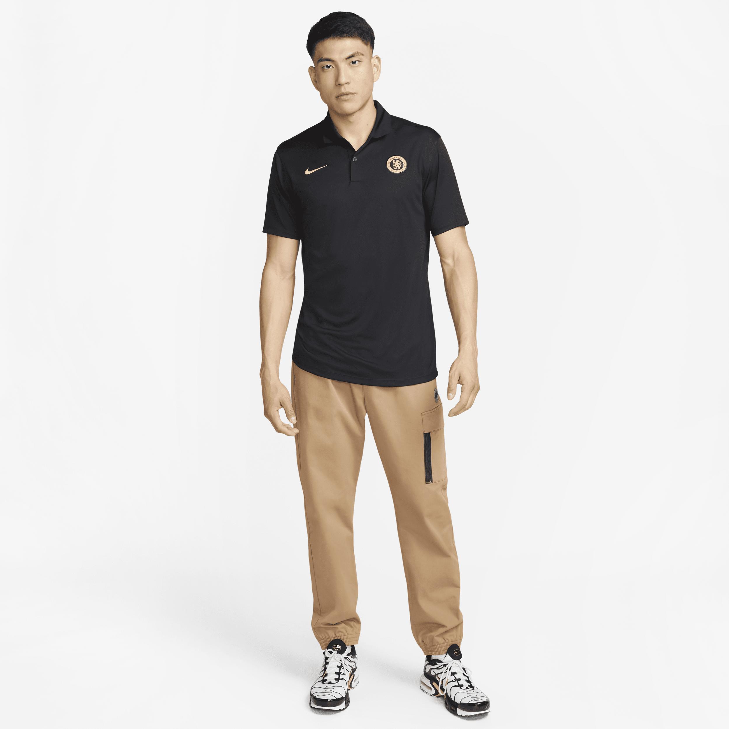 Mens Nike Navy Chelsea Victory Performance Polo Shirt Product Image