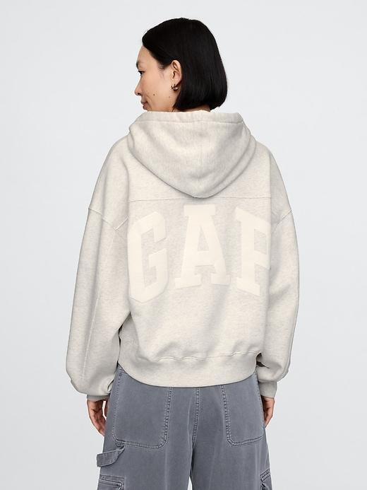 Vintage Soft Cropped Hoodie Product Image