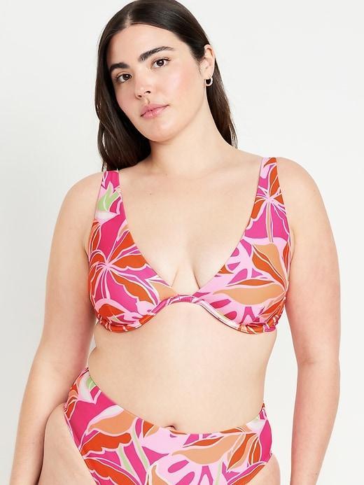 Underwire Bikini Swim Top Product Image