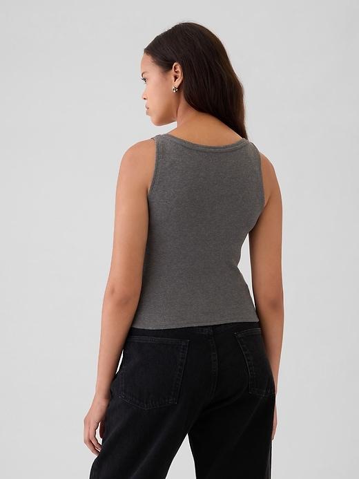 Modern Cropped Tank Top Product Image