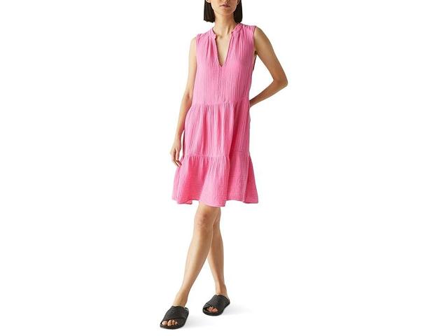 Michael Stars Daisy Above Knee Dress (Flamingo) Women's Dress Product Image