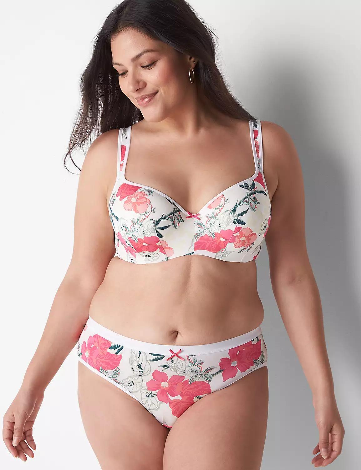 Smooth Lightly Lined Balconette Bra Product Image