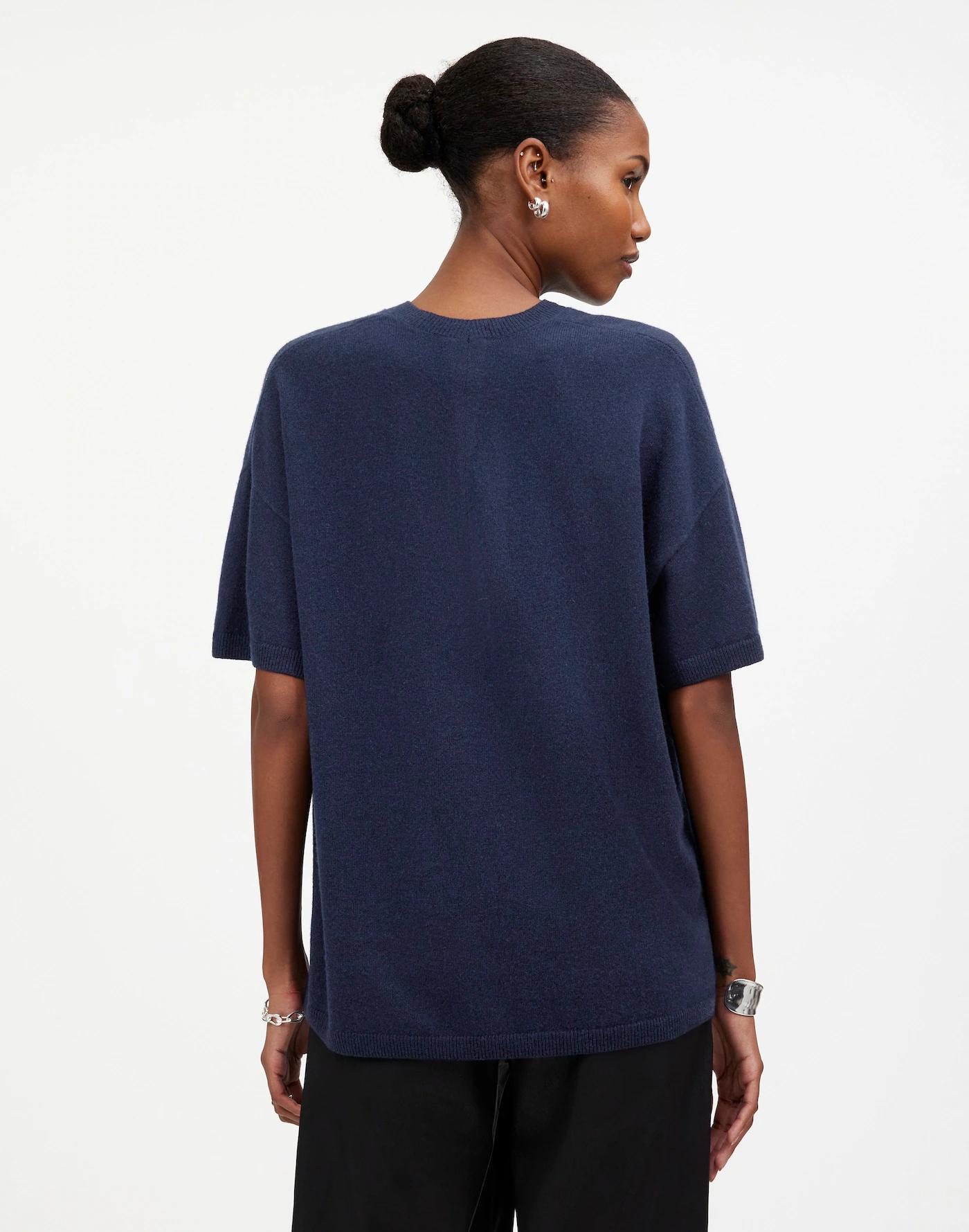 Cashmere Oversized Sweater Tee Product Image