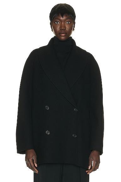 THE ROW Polli Virgin Wool Jacket In Black Product Image