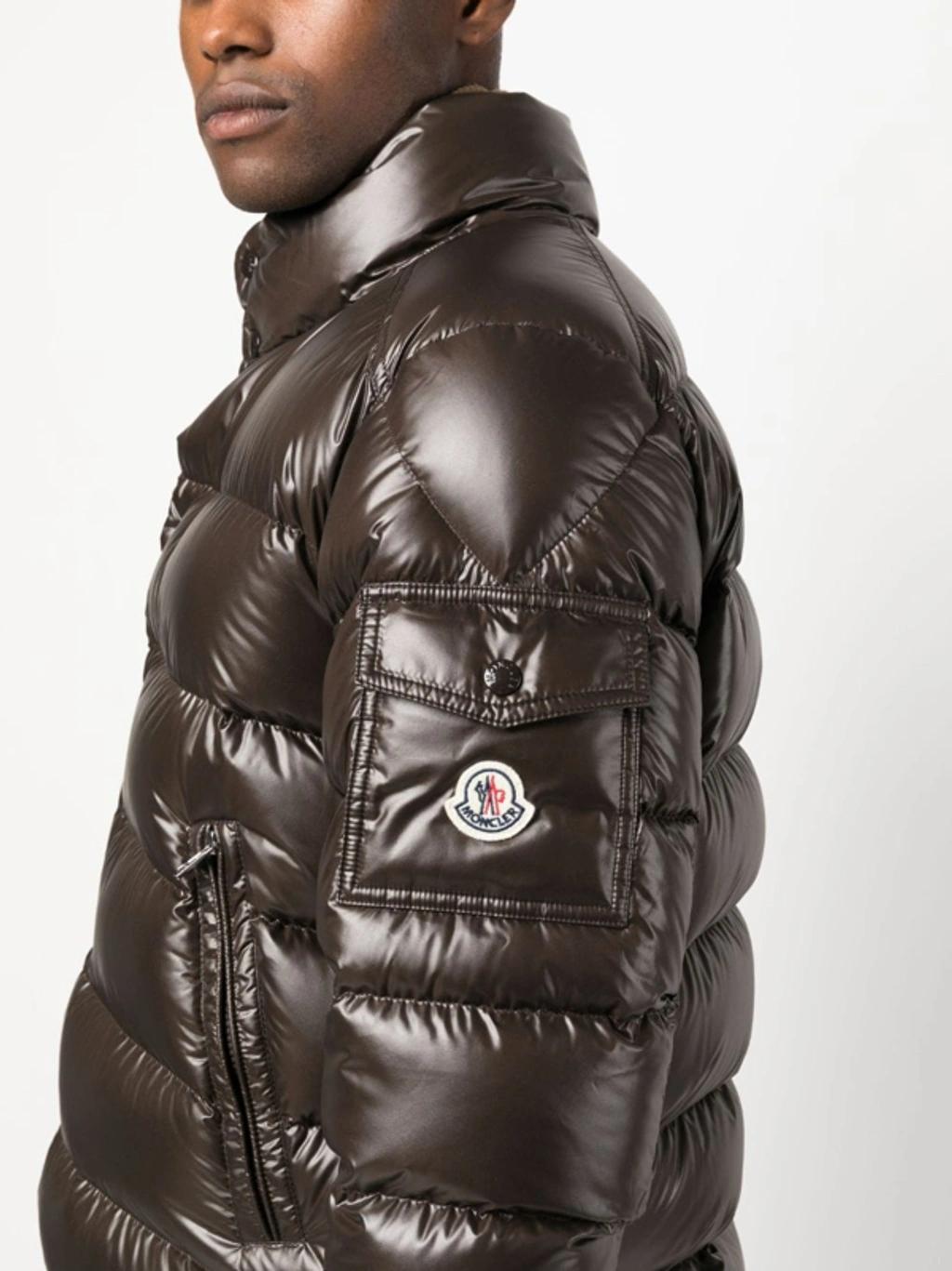 MONCLER Lule Padded Jacket In Brown Product Image