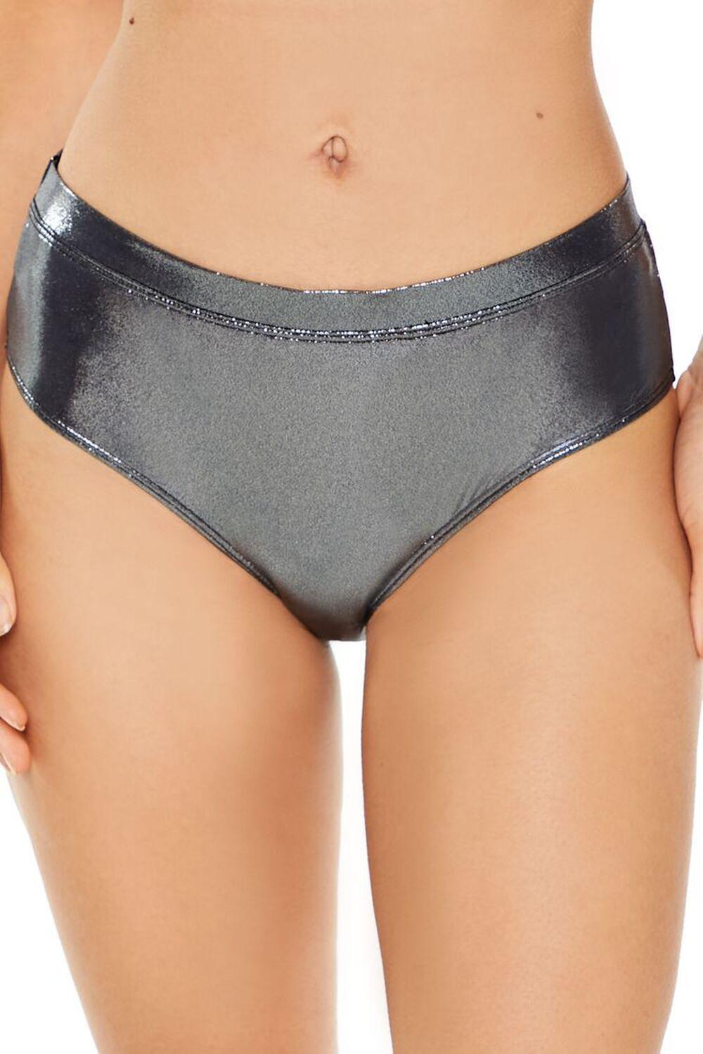 Metallic Shortie Panties | Forever 21 Product Image