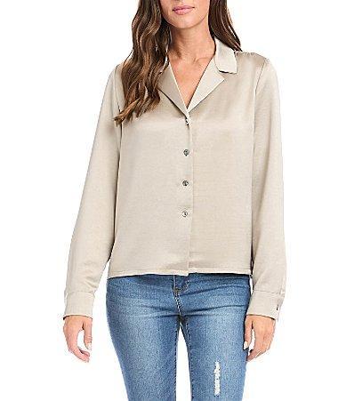 Karen Kane Long Sleeve Shirt Product Image