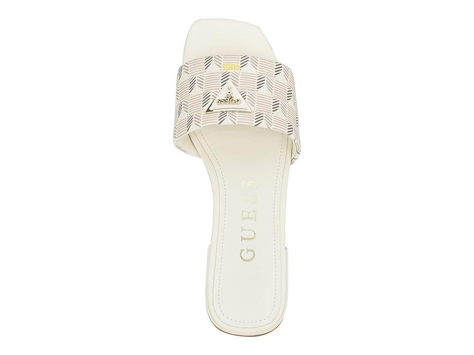 GUESS Tamed (Ivory Multi) Women's Sandals Product Image