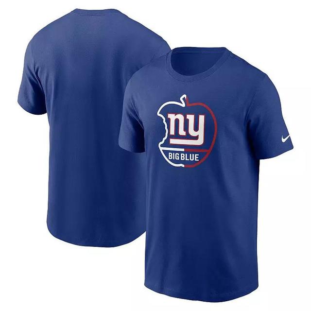 Mens Nike Royal New York Giants Essential Local Phrase T-Shirt Product Image