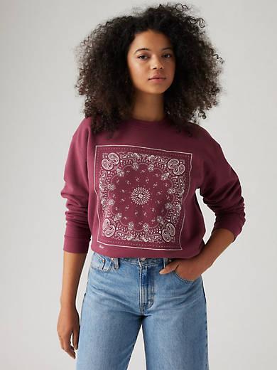 Graphic Everyday Crewneck Sweatshirt Product Image