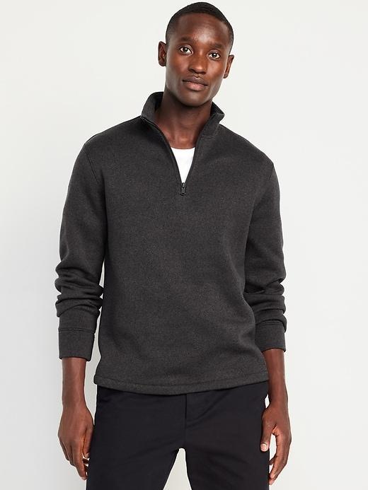 Quarter-Zip Sweater Product Image