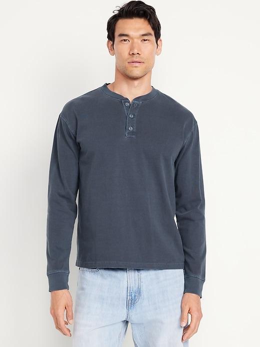 Heavyweight Henley T-Shirt Product Image