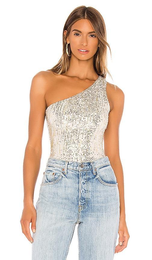 Remi One Shoulder Bodysuit Product Image