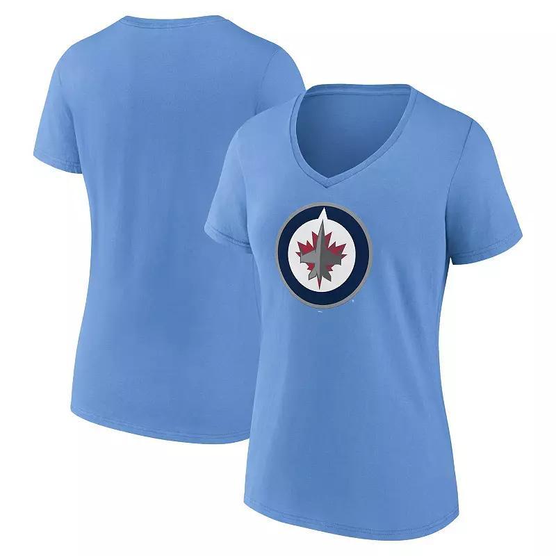 Womens Fanatics Branded Blue Winnipeg Jets Alternate Graphic T-Shirt Product Image