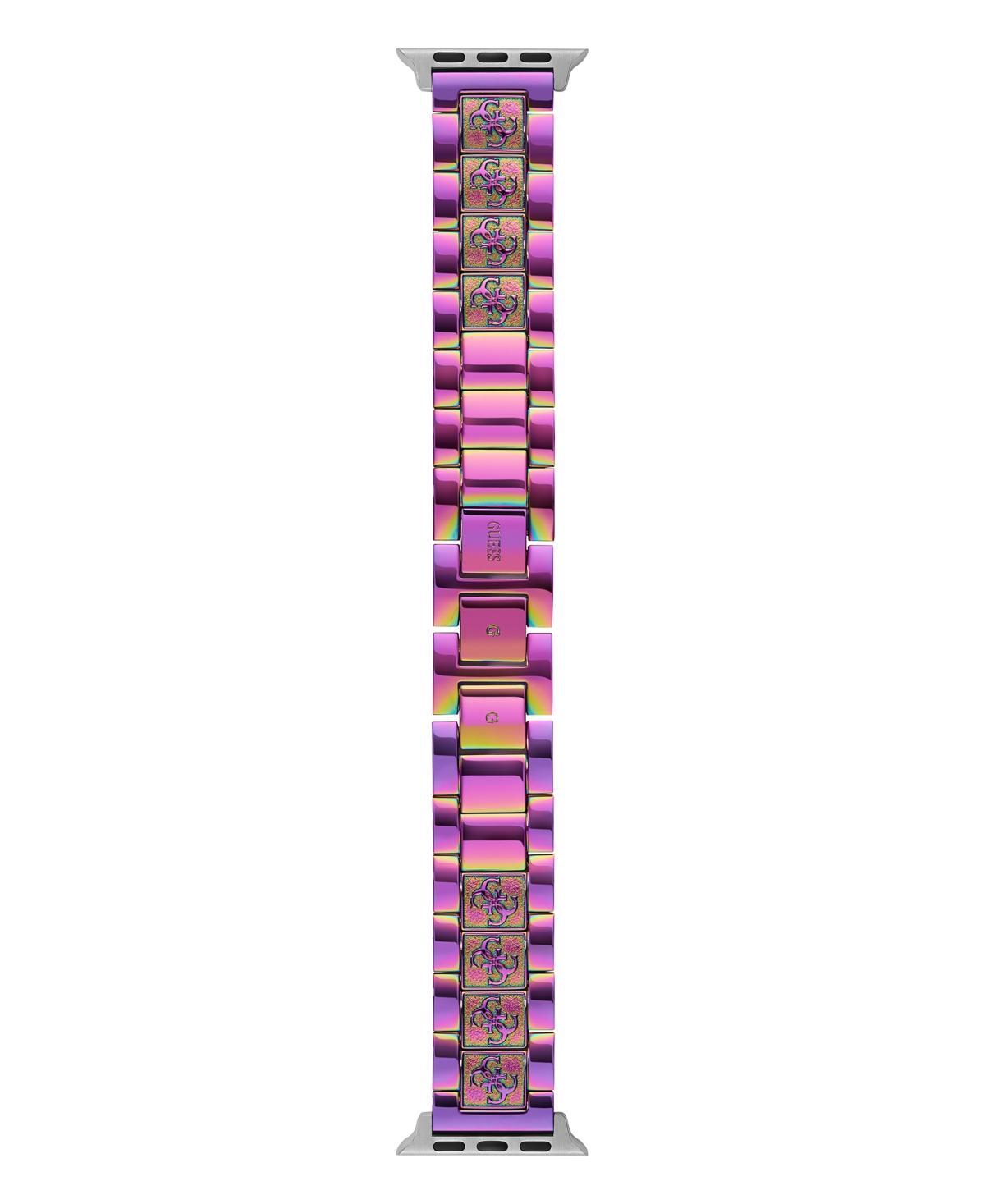 Guess Womens Iridescent Stainless Steel Apple Watch Strap 38mm-40mm Product Image