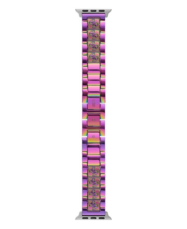 Guess Womens Iridescent Stainless Steel Apple Watch Strap 38mm-40mm Product Image