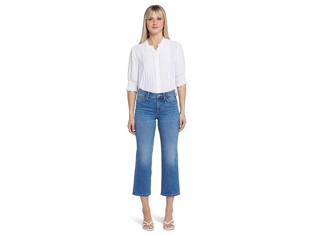 Nydj Relaxed Piper Mid Rise Crop Straight Jeans Product Image